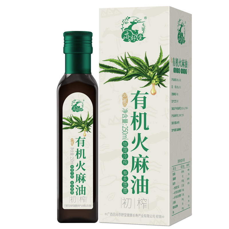 亦舒堂有機火麻油
